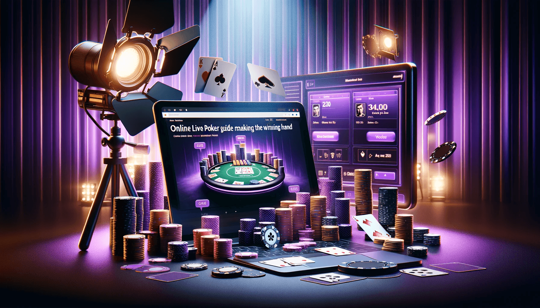 승리하는 패를 만들기 위한 온라인 라이브 포커 가이드 image