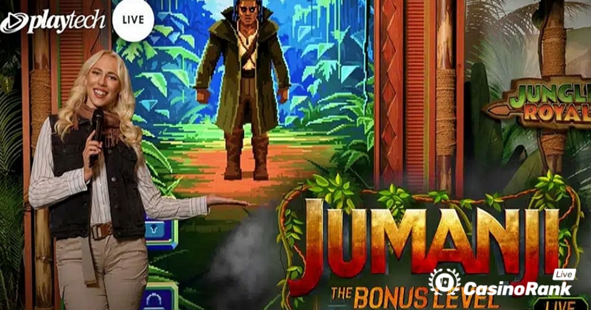 Playtech, 새로운 라이브 카지노 게임 Jumanji The Bonus Level 발표